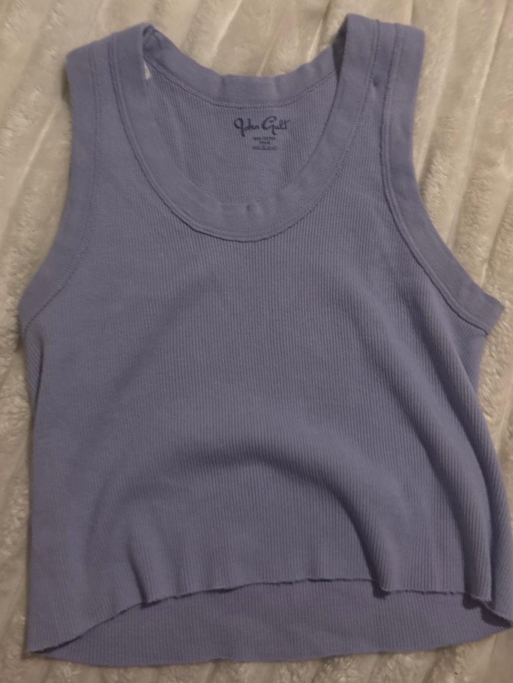 Brandy Melville Lilac Ribbed Tank